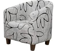 uyeoco Copripoltrona Coprisedili Poltroncina Club Copripoltrona 1 Posto Fodera per Poltrona Chesterfield 1 Posto Cocktail Sedia Coprisedie per Bar Tullsta Verde (Color : #16)