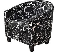 uyeoco Copripoltrona Coprisedili Poltroncina Club Copripoltrona 1 Posto Fodera per Poltrona Chesterfield 1 Posto Cocktail Sedia Coprisedie per Bar Tullsta Verde (Color : #52)