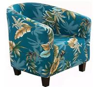 uyeoco Copripoltrona Coprisedili Poltroncina Club Copripoltrona 1 Posto Fodera per Poltrona Chesterfield 1 Posto Cocktail Sedia Coprisedie per Bar Tullsta Verde (Color : #20)