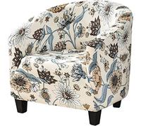 uyeoco Copripoltrona Coprisedili Poltroncina Club Copripoltrona 1 Posto Fodera per Poltrona Chesterfield 1 Posto Cocktail Sedia Coprisedie per Bar Tullsta Verde (Color : #15)