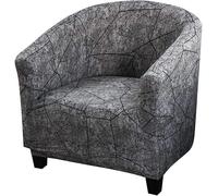 uyeoco Copripoltrona Coprisedili Poltroncina Club Copripoltrona 1 Posto Fodera per Poltrona Chesterfield 1 Posto Cocktail Sedia Coprisedie per Bar Tullsta Verde (Color : #31)