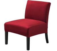 uyeoco Copripoltrona Senza Braccioli per Soggiorno Fodera per Sedia Senza Braccioli Antiscivolo Coprisedia Senza Braccioli Velluto Accent Copri Poltroncina (Color : #13)