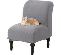 uyeoco Copripoltrona Senza Braccioli per Soggiorno Fodera per Sedia Senza Braccioli Antiscivolo Coprisedia Senza Braccioli Velluto Accent Copri Poltroncina (Color : #16)