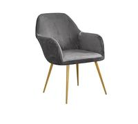 uyeoco Copripoltrona Velluto Coprisedie con Braccioli Elasticizzato Universale 1/2/4 Pezzi Copertura Sedie Poltroncina Fodera per Sedia Ufficio Sala da Pranzo Cucina Moderne Coprisedia