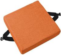 uyeoco Cuscini Per Sedie da Pranzo/Cucina,Cuscino della sedia Esterno giardino,Cuscino dello antisdrucciolevole della sedia con le fibbie delle cinghie elastiche(O12,40x40x5cm)