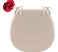 uyeoco Cuscini Sedie Cucina Ovali, Cuscini per Sedie Cucina Lavabile Fodere Coprisedia Copertura Staccabile, Anti-Deformazione Cuscini(4#,45x45cm)