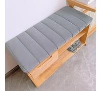 uyeoco Cuscino per Panca Interno ed Esterno 120/180/200/80 X 30/35/40Cm - 2/3/4 Posti Cucina Cuscino Lavabile Panchina antiscivolo per Panca da Giardino per Divano Davanzale(D1,60x45x4cm)