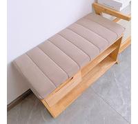 uyeoco Cuscino per Panca Interno ed Esterno 120/180/200/80 X 30/35/40Cm - 2/3/4 Posti Cucina Cuscino Lavabile Panchina antiscivolo per Panca da Giardino per Divano Davanzale(D7,70x40x4cm)