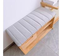 uyeoco Cuscino per Panca Interno ed Esterno 120/180/200/80 X 30/35/40Cm - 2/3/4 Posti Cucina Cuscino Lavabile Panchina antiscivolo per Panca da Giardino per Divano Davanzale(D3,70x40x4cm)