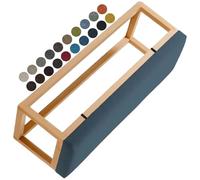 uyeoco Cuscino per panca Sfoderabile da Giardino Esterno - 5cm Spessore - Antiscivolo con Cinturini, Rimovibile e Lavabile - Cuscini per Panche da Esterno/Interni, Salotto(R13,160x40x5cm)