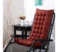 uyeoco Cuscino per Sdraio Esterno Spesso, Cuscino per Chaise Longue Resistente alle Cuscino per Lettino Prendisole per Giardino e Veranda(#34,48 * 125cm)