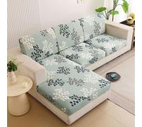 uyeoco Fodera Cuscino Sedile Divano ad Alta Elasticizzato Copriseduta Divano - 3/2/4 Post Copricuscini Divani Protezioni per Mobili Cuscini per Sedili Protezione Copri Seduta Divano(@44,50-70cm)