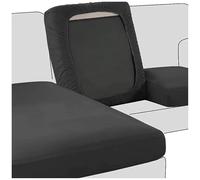 uyeoco Fodera Cuscino Sedile Divano ad Alta Elasticizzato Copriseduta Divano - 3/2/4 Post Copricuscini Divani Protezioni per Mobili Cuscini per Sedili Protezione Copri Seduta Divano(@21,90-130cm)