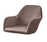 uyeoco Fodera per Sedia Ufficio Sala da Pranzo Cucina Moderne 1/2/4 Pezzi Coprisedia Copripoltrona Velluto Coprisedie con Braccioli Elasticizzato Universale Copertura Sedie Poltroncina