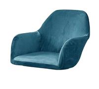 uyeoco Fodera per Sedia Ufficio Sala da Pranzo Cucina Moderne 1/2/4 Pezzi Coprisedia Copripoltrona Velluto Coprisedie con Braccioli Elasticizzato Universale Copertura Sedie Poltroncina