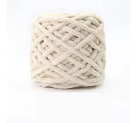 uyeoco Gomitolo di Filato Grosso, Spesso E Morbido,Gomitoli Lana Cordata per Fai da Te, Sciarpe, Maglioni, Asciugamani, Poliestere, Nero (Color : O, Size : 4 Roll (About 400g))