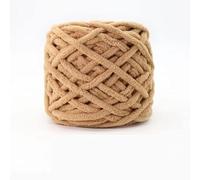 uyeoco Gomitolo di Filato Grosso, Spesso E Morbido,Gomitoli Lana Cordata per Fai da Te, Sciarpe, Maglioni, Asciugamani, Poliestere, Nero (Color : Q, Size : 4 Roll (About 400g))