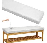 uyeoco Impermeabile Cuscini per Panche da Esterno/Interno - 120x40 100x40 80x40 100x50 - Antiscivolo, Cuscino Della Sedia per Giardino,Sagre,Birrerie e Cucina(@2,35x130x5cm)