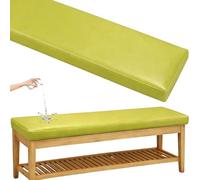 uyeoco Impermeabile Cuscini per Panche da Esterno/Interno - 120x40 100x40 80x40 100x50 - Antiscivolo, Cuscino Della Sedia per Giardino,Sagre,Birrerie e Cucina(@9,35x120x5cm)