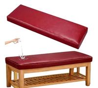uyeoco Impermeabile Cuscini per Panche da Esterno/Interno - 120x40 100x40 80x40 100x50 - Antiscivolo, Cuscino Della Sedia per Giardino,Sagre,Birrerie e Cucina(@3,35x70x5cm)