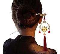 UYFRD 1 fermaglio per capelli in stile cinese con nappa, per donne, forcine per capelli fatte a mano, accessori per capelli, ornamenti per capelli (B)