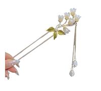 UYFRD 1 fermaglio per capelli in stile cinese con nappa, per donne, forcine per capelli fatte a mano, accessori per capelli, ornamenti per capelli (13)