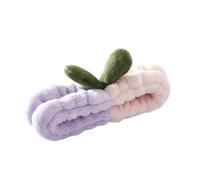 UYFRD Braccialetti per lavaggio del viso, fascia per trucco e cura dei capelli, fascia per lavare il viso, fasce per capelli da donna (C)