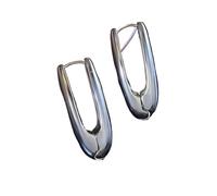 UYFRD ER1588-S) - Fermaglio per capelli in metallo, stile vintage, grande e alla moda, con arco martellato, semplice e grosso, accessorio per capelli
