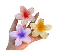 UYFRD Fermagli per capelli alla moda per vacanze in spiaggia con fiore a forma di uovo di Boemia, set di accessori per capelli in stile spiaggia (3 pezzi B)