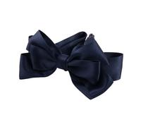 UYFRD Fermaglio a banana con fiocco coreano con perle finte, clip verticale per coda di cavallo, accessorio per capelli da donna alla moda (blue2)
