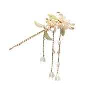 UYFRD Forcina per capelli in stile cinese con nappe e strass, accessorio per capelli da sposa, forcine in metallo, gioielli da donna (B)