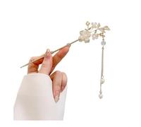 UYFRD Forcina per capelli in stile cinese con nappe e strass, accessorio per capelli da sposa, forcine in metallo, gioielli da donna (D)