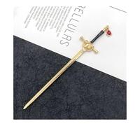 UYFRD Spada in metallo forcina moda donna cinese semplice e creativo Pan Hairpin gioielli temperamento copricapo accessori (WTS00002-15)