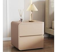 UYHBCNQD Comodino semplice con 2 cassetti, comodini in legno, nessuna installazione richiesta, comodino comò