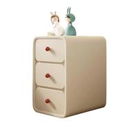 UYHBCNQD Comodino sottile, elegante comodino in legno massello con 3 cassetti, comodino, 25 cm, 30 cm, 35 cm, comodino, salvaspazio