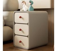 UYHBCNQD Comodino sottile elegante in legno massello con 3 cassetti comodino 25 cm, 30 cm, 35 cm, comodino, comò salvaspazio
