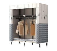 UYHBCNQD Organizzatori Armadio Pratico Armadio Armadio Con Cassetti Armadio Armadio di Stoccaggio Armadio 191 Cm/75 Pollici Alto Indumenti Rack Elegante Casa Vestiti Armadio Spazioso