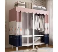 UYHBCNQD Organizzatori per armadio verticale armadio armadio vestiti armadio facile montaggio appendiabiti casa asta appeso armadio armadio per camera da letto e dormitorio spazioso