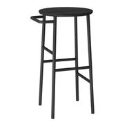 UYHBCNQD Sedia da bar per il tempo libero, in metallo, moderna sedia da bar con poggiapiedi, sgabello da bancone, carico 250 lbs, sgabello alto per bar, caffetteria, casa, sala da pranzo per godersi