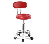 UYHBCNQD Sedie da bar alte moderne sgabelli da bar girevoli sedia da bar con schienale in pelle PU seggiolone 44-56 cm regolazione altezza carico 300 libbre sgabello da banco Goditi la vita