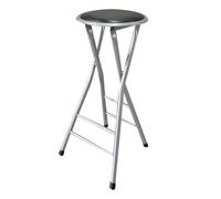 UYHBCNQD Sedie da bar alte sgabelli da bar pieghevoli schienale imbottito seggiolone 24/28 pollici carico ergonomico sgabello da bancone 200 libbre per bar ristorante casa sedia da bar Goditi la vita