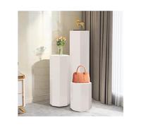 UYHBCNQD Torre di scarpe Rotonda Scarpiera Torre Scarpiera Organizzatore 360 ° Rotante Scarpiera Diam 35 cm Per Ingresso Corridoio Cilindrico Metallo Scarpiera Display