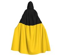 Uyhhgqw Bandiera del Cantone di Sassonia-Anhalt Costume da strega di Halloween - Mantello con cappuccio da uomo e donna - Costume horror horror per Halloween - Costume cosplay
