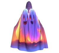 UYHhgqw Carino Pok è Mon Halloween Strega Costume - Uomini e Donne Mantello con Cappuccio - Horror Horror Halloween Costume - Costume Cosplay