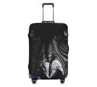 UYHhgqw Save The Gorilla, copertura per valigia, resistente, antigraffio, adatta per bagagli da 45,7 a 81,3 cm, Nero , M