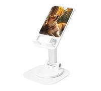 UYHhgqw Supporto universale per telefono, supporto da scrivania regolabile per iPhone, telefoni cellulari e tablet, girevole a 360°, il cucciolo nel sogno