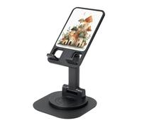 UYHhgqw Supporto universale per telefono, supporto da scrivania regolabile per iPhone, telefoni cellulari e tablet, girevole a 360°, il segreto della casa dei funghi