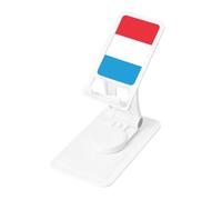 UYHhgqw Supporto universale per telefono, supporto da scrivania regolabile per iPhone, telefoni cellulari e tablet, girevole a 360°, bandiera del Lussemburgo