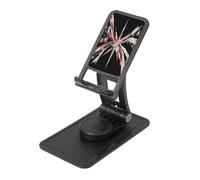 UYHhgqw Supporto universale per telefono, supporto da scrivania regolabile per iPhone, telefoni cellulari e tablet, rotabile a 360° con frammenti di luce stellare