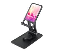 UYHhgqw Supporto universale per telefono, supporto da scrivania regolabile per iPhone, telefoni cellulari e tablet, girevole a 360° La mandria di elefanti sotto il sole al tramonto